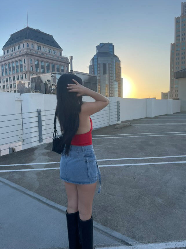 Red Cherry Halter Top