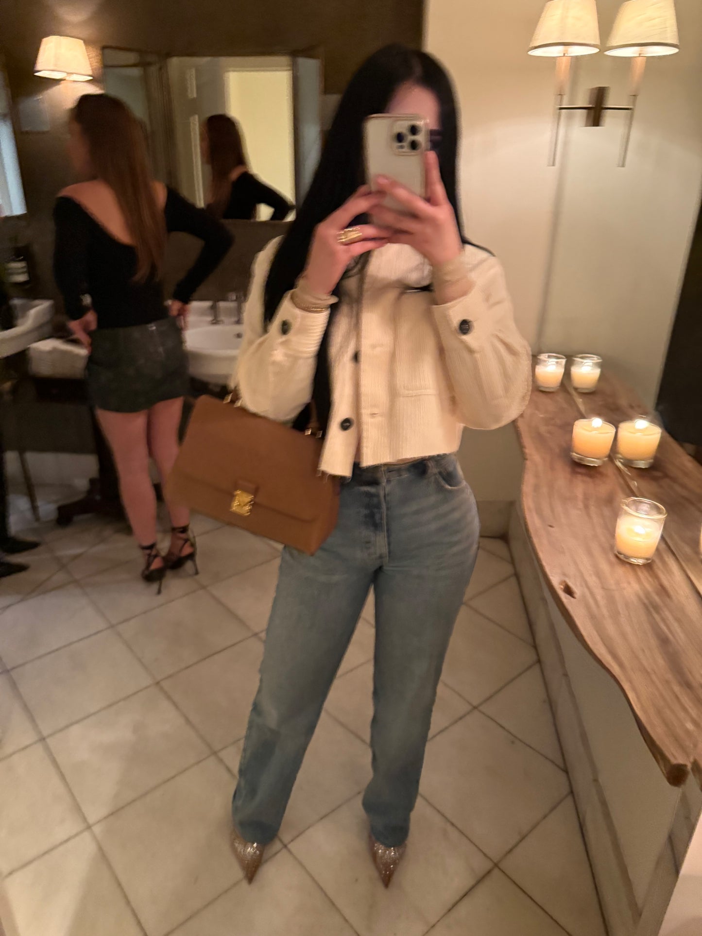 Pull and Bear Straigt High Rise Jeans