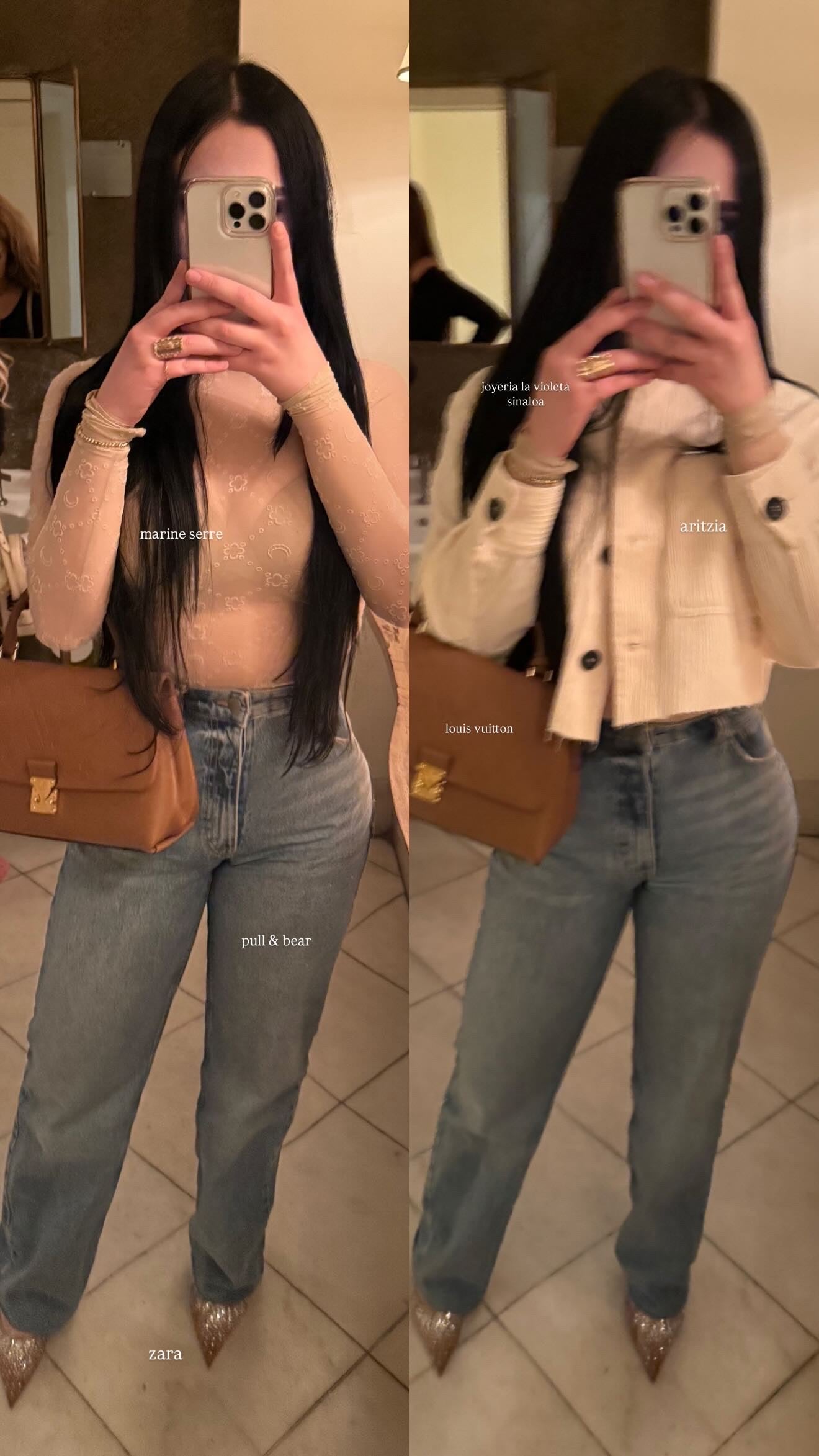 Pull and Bear Straigt High Rise Jeans