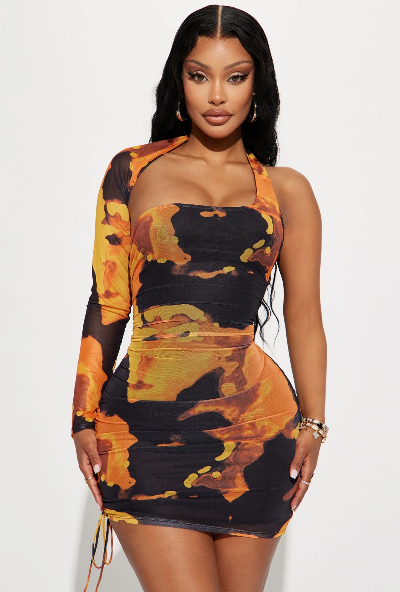 New Fashion Noval Tulle Mesh Dress