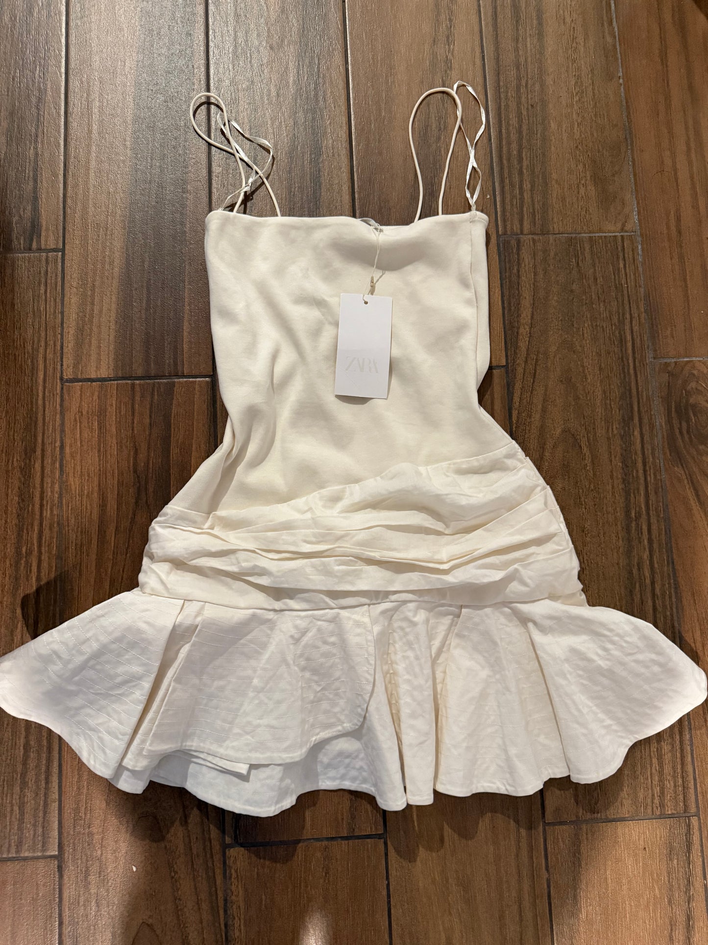 Zara White Dress