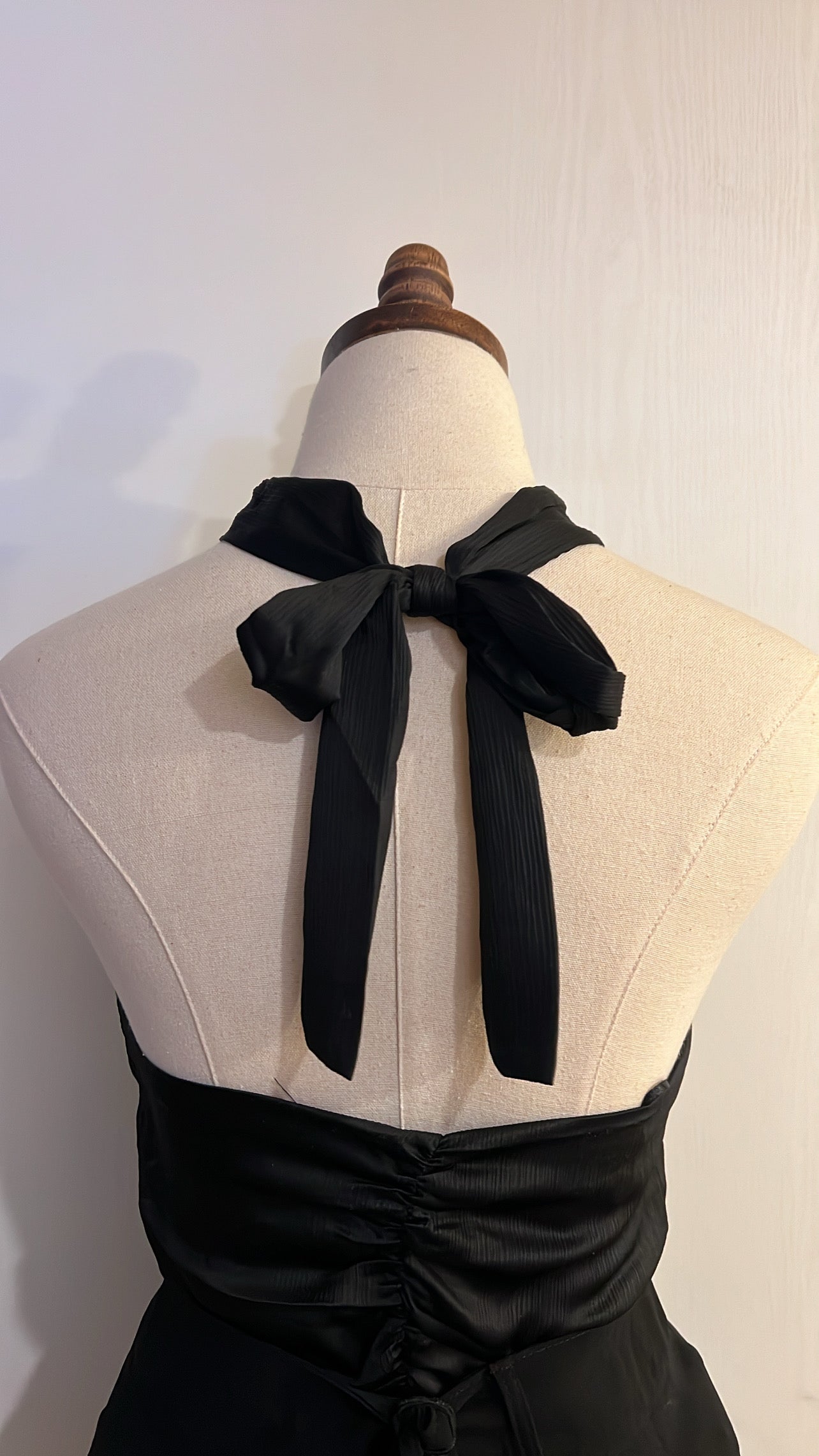 Satin Night Out Rouched Top
