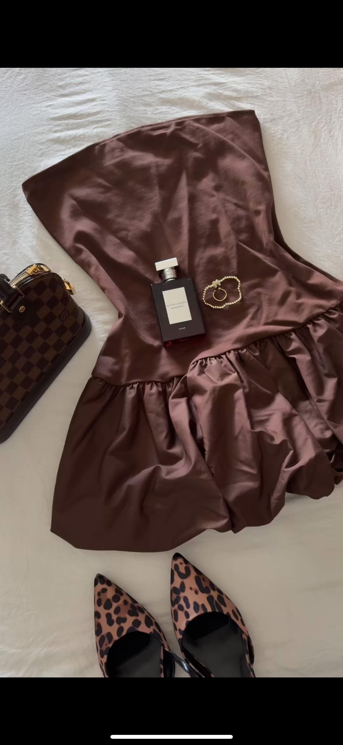 Mocha Bubble Dress
