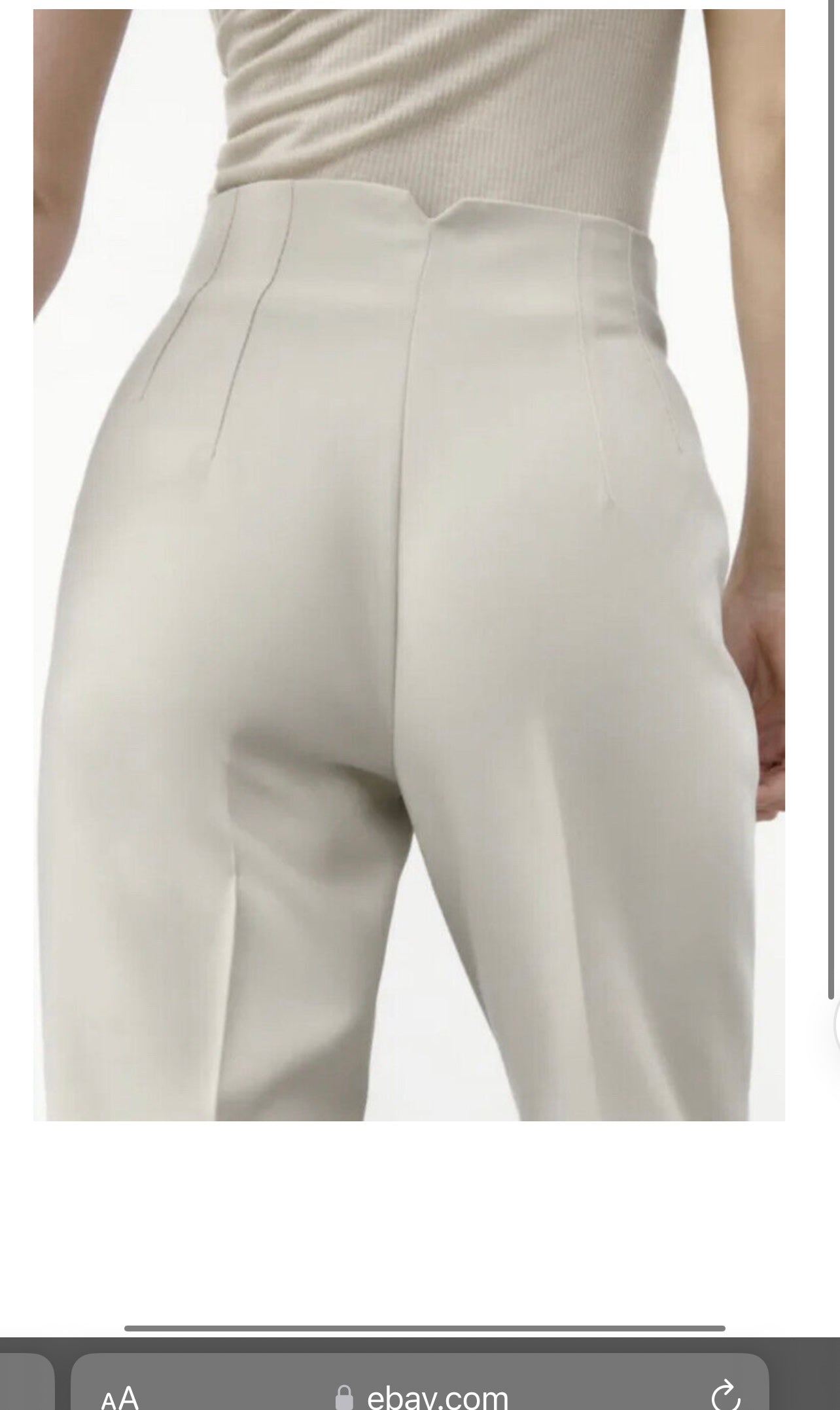 Zara Beige Dressing Pants