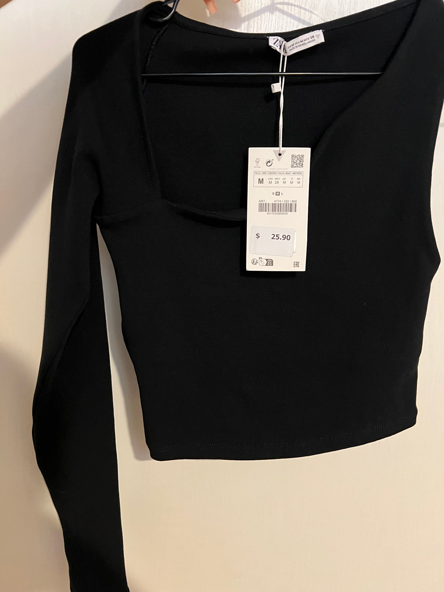 Zara One Shoulder Top