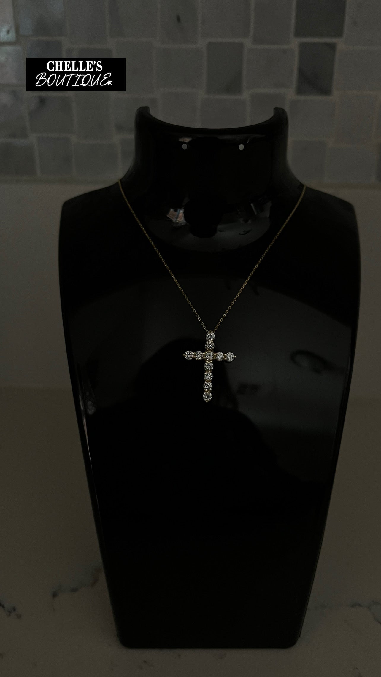 Silver Cross Necklace