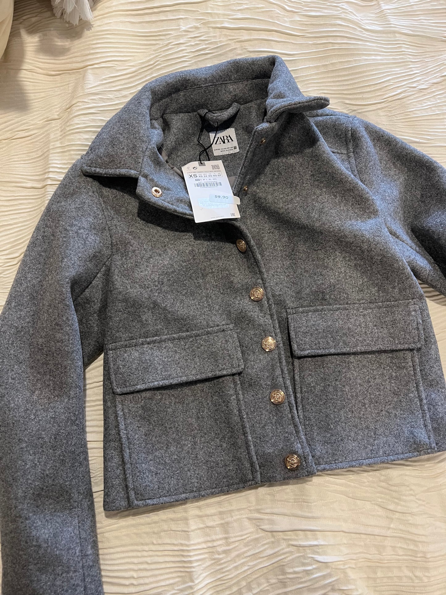 Zara Grey Coat