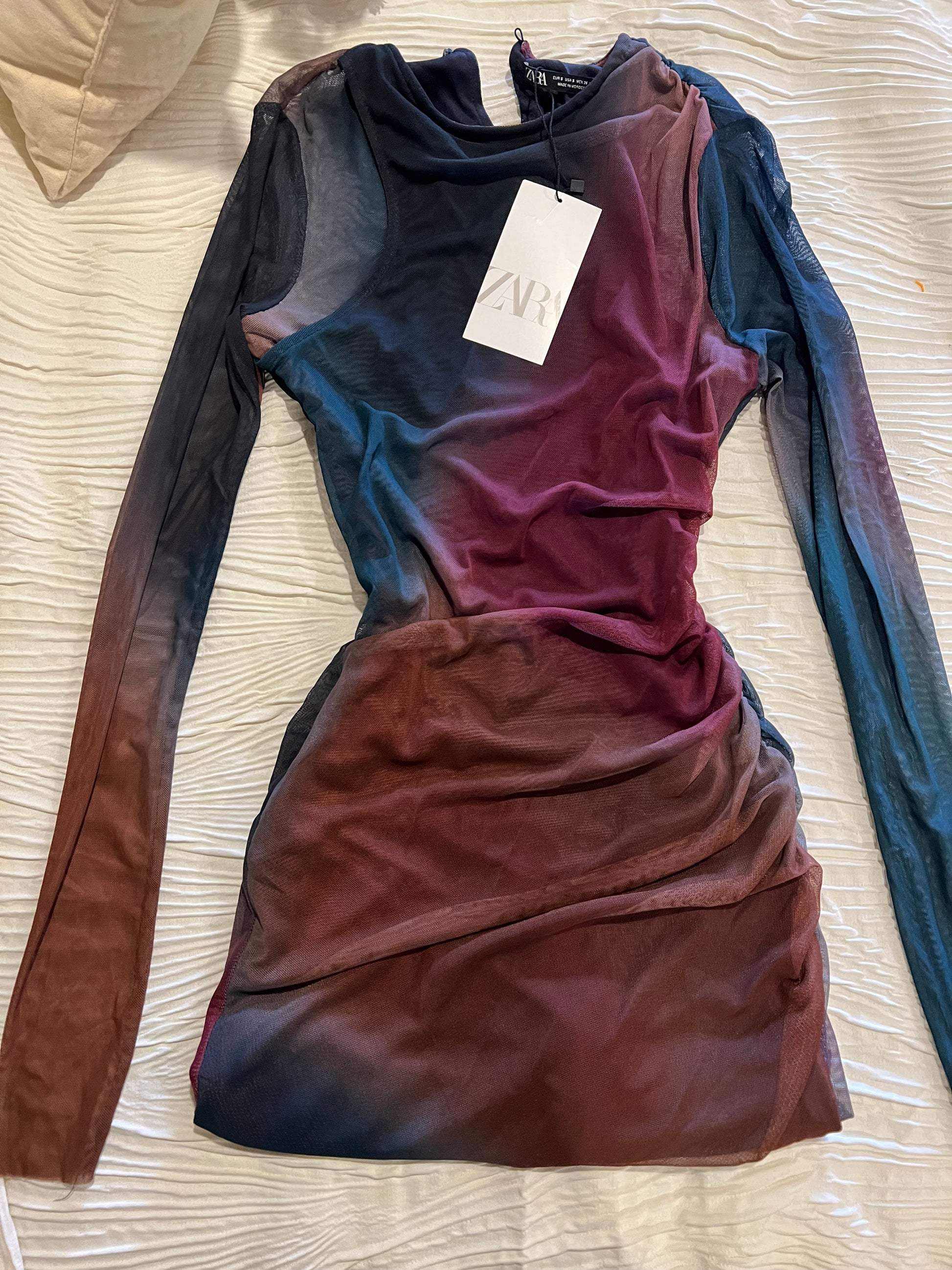 Zara Tulle Mesh Dress Chelle's Boutique Zara Tulle Mesh Dress Chelle's Boutique