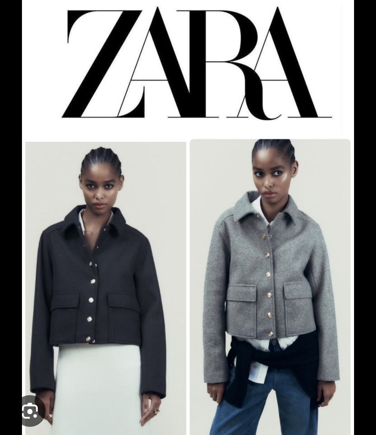 Zara Grey Coat