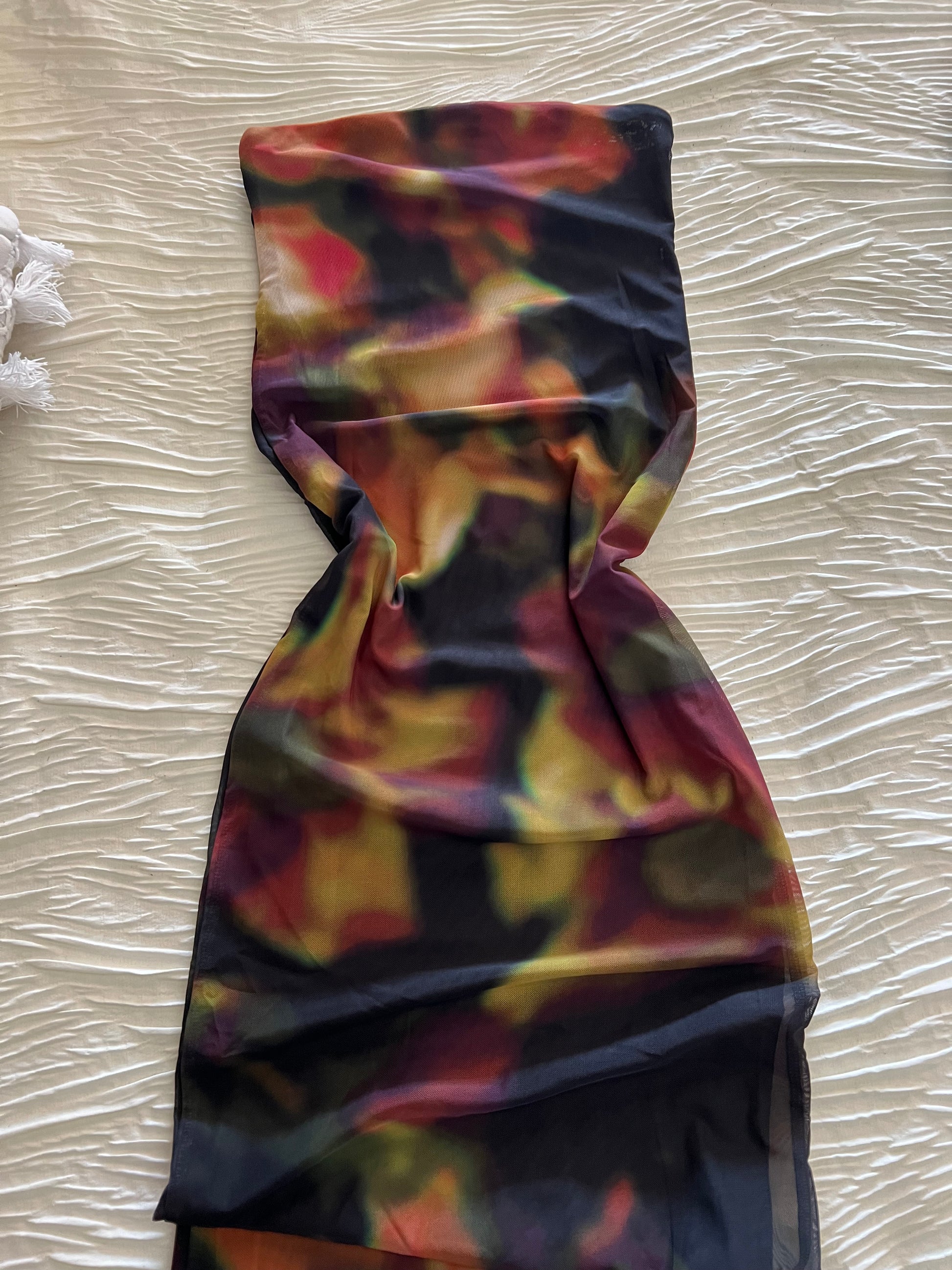 Zara Mesh Tie Dye Dress – Chelle's Boutique Zara Mesh Tie Dye Dress – Chelle's Boutique