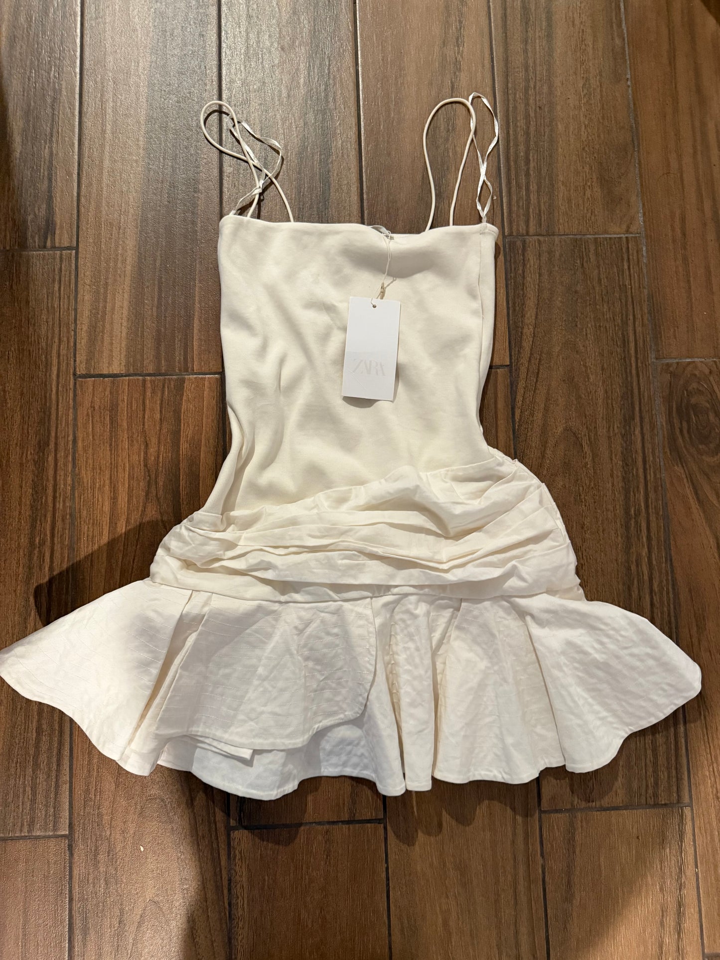 Zara White Dress – Chelle's Boutique Zara White Dress – Chelle's Boutique