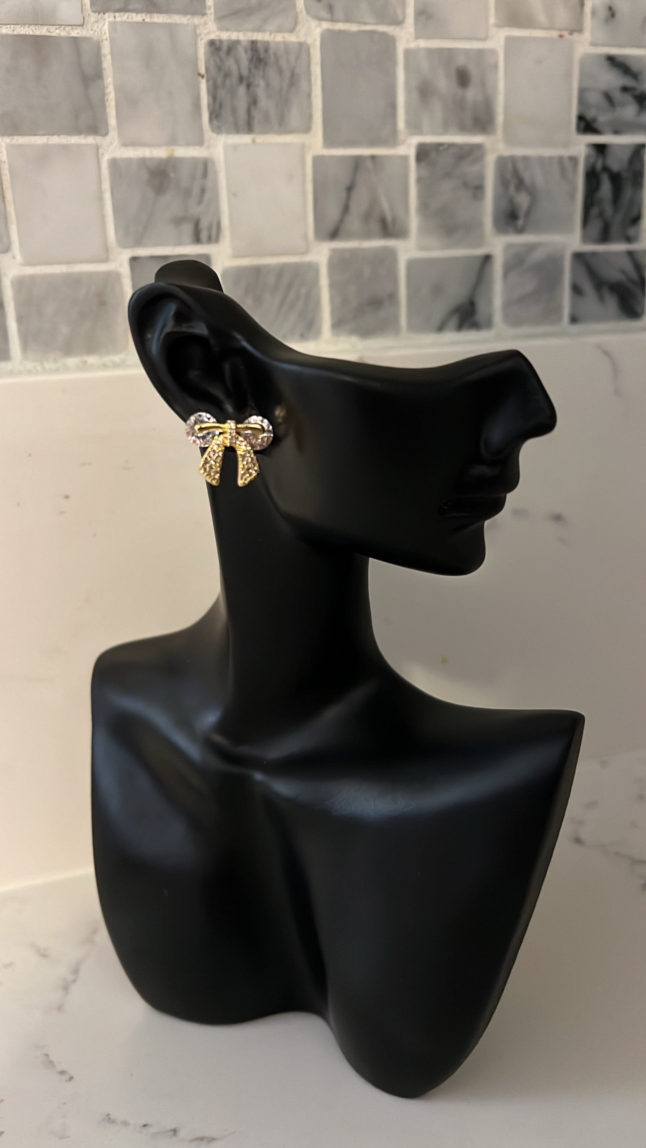 Gold Coquette Earings