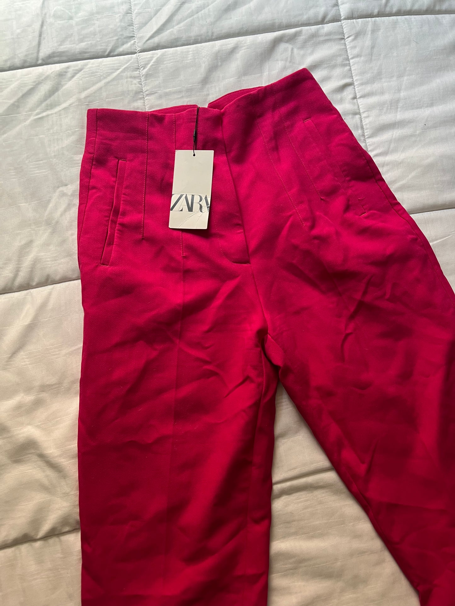 Pink Zara Dressing Pants