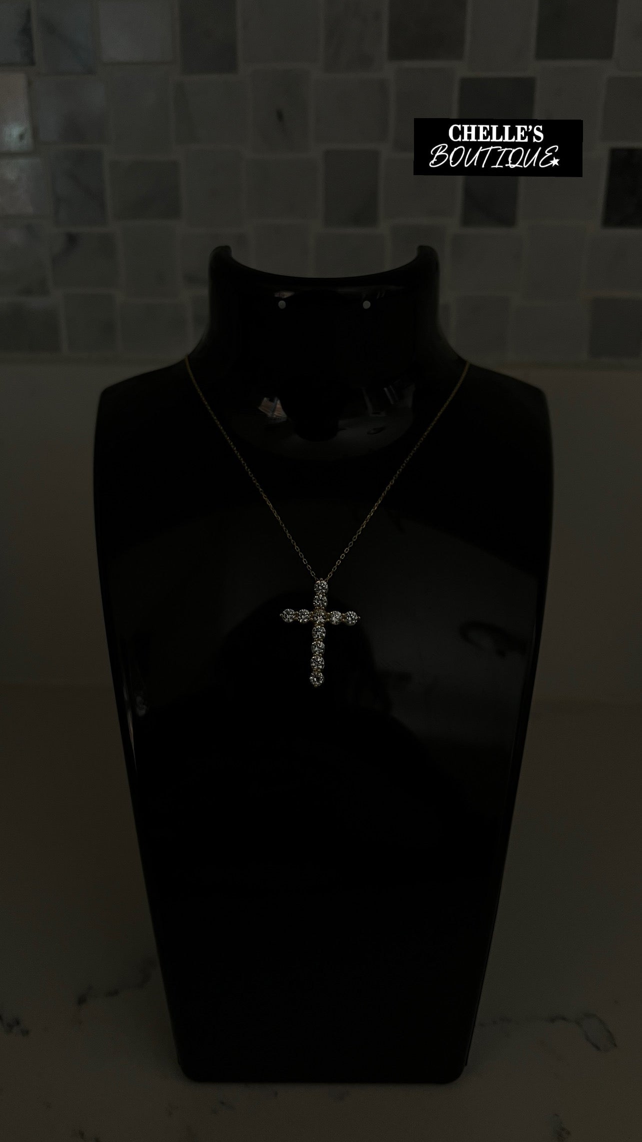 Silver Cross Necklace