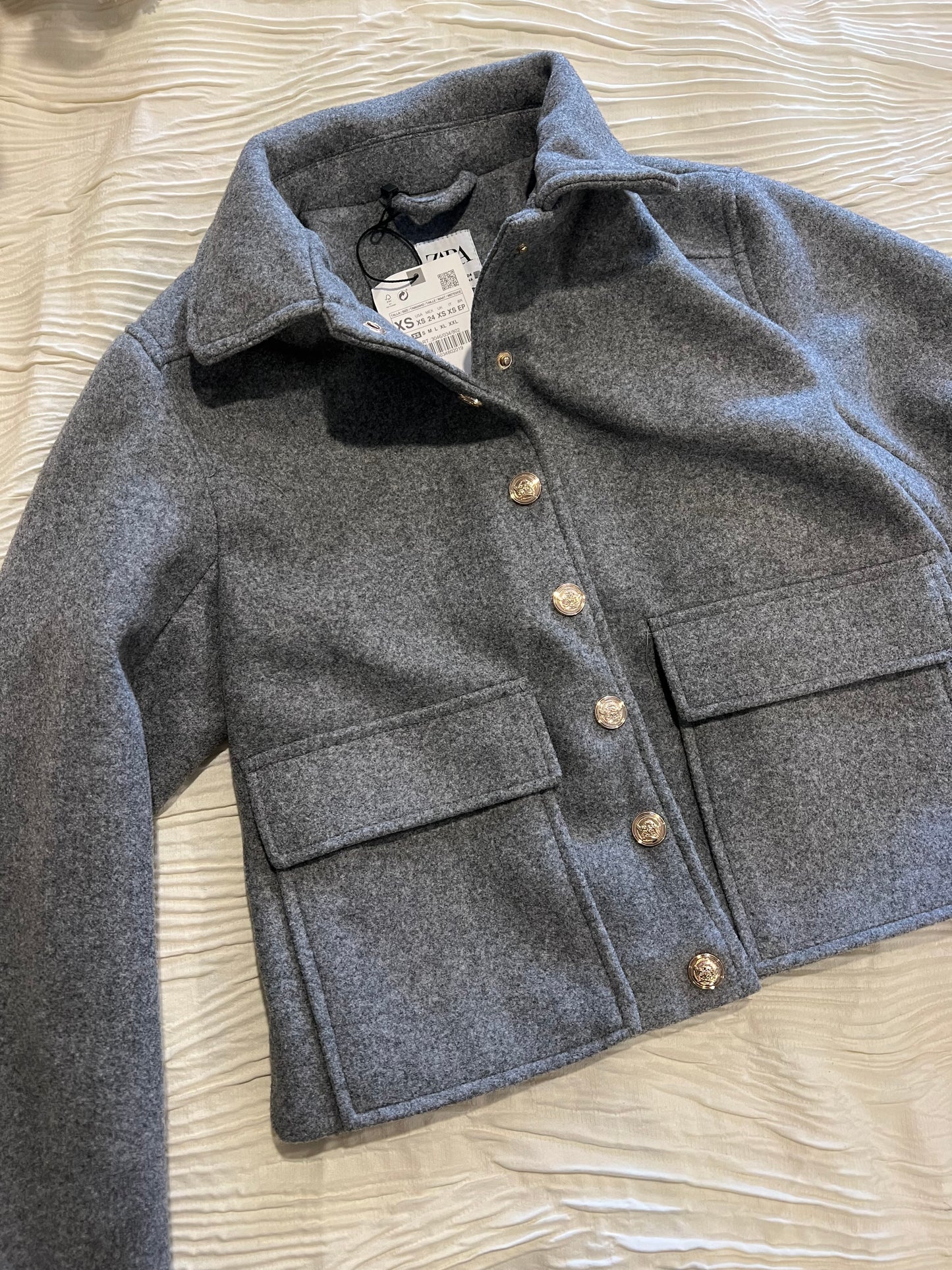 Zara Grey Coat