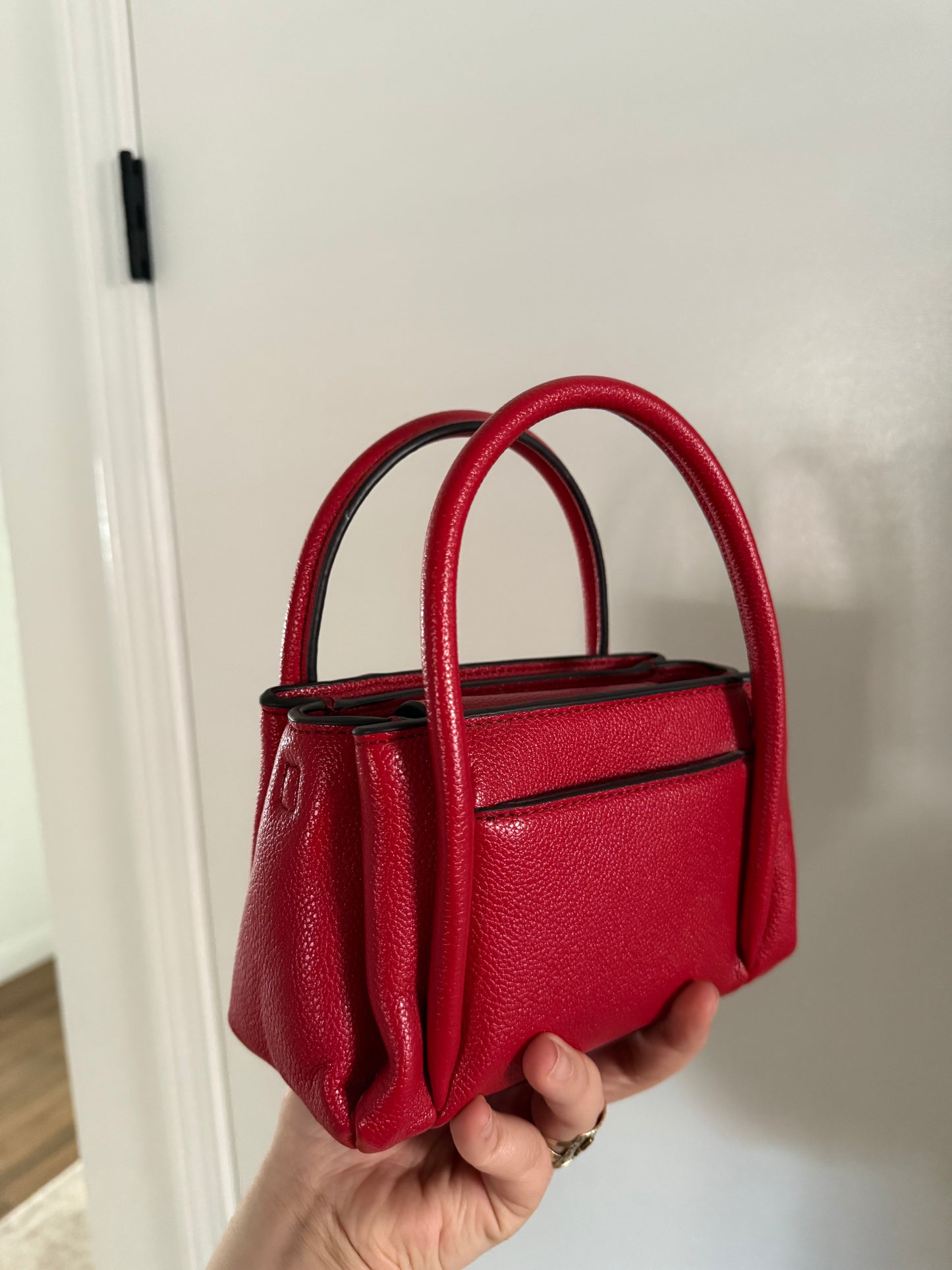 Red Karl Lagerfeld Mini handbag