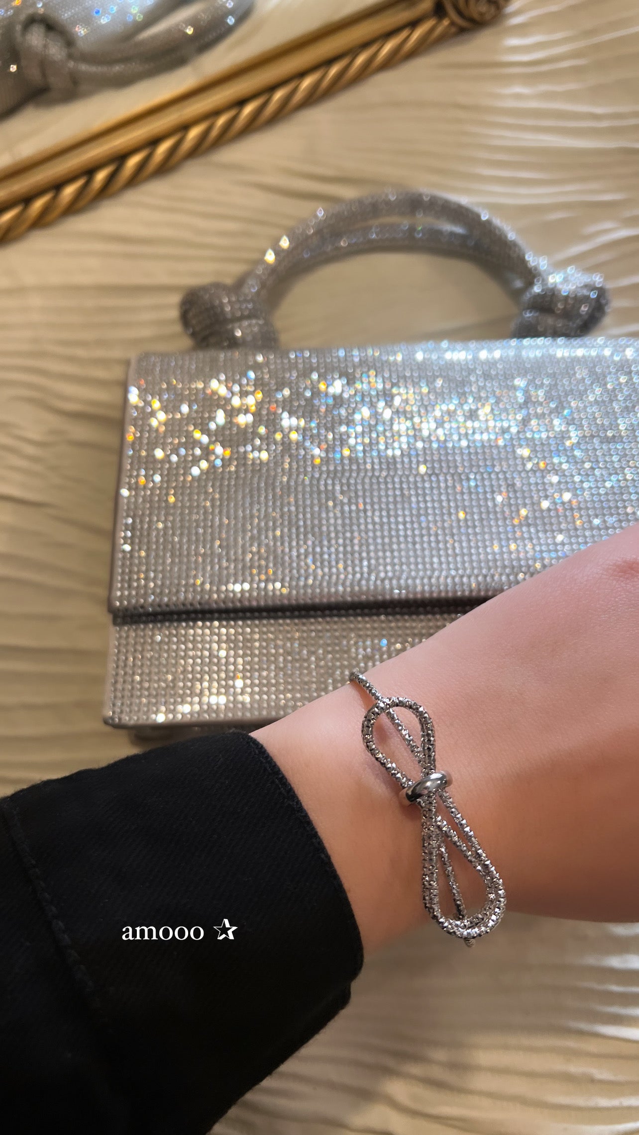 Silver Bow Bracelet