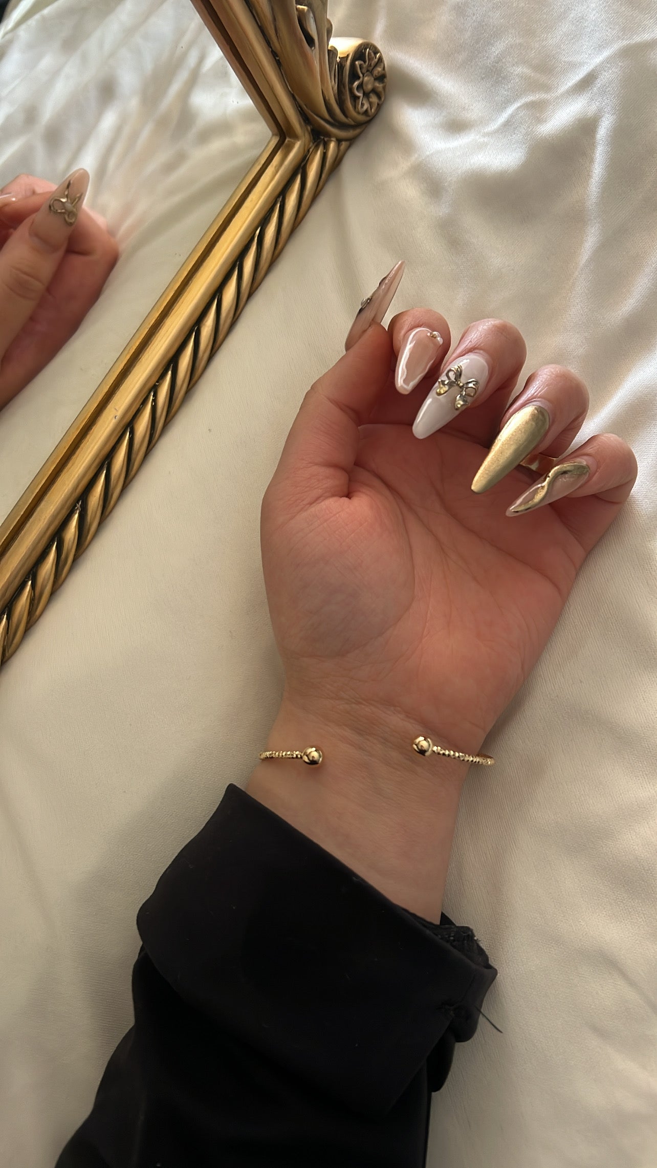 Gold Bow Bracelet