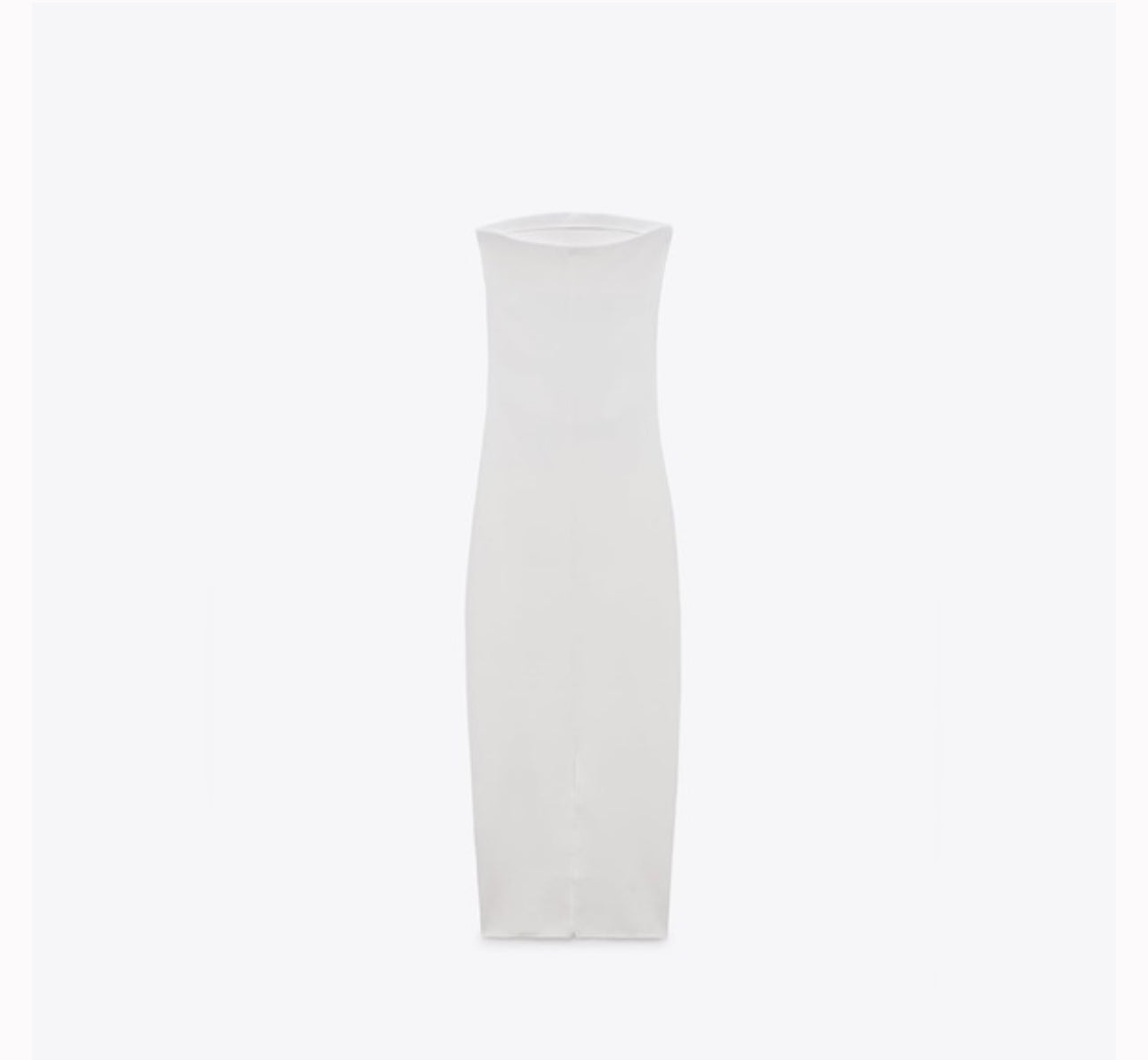 Zara White Cut Out Dress