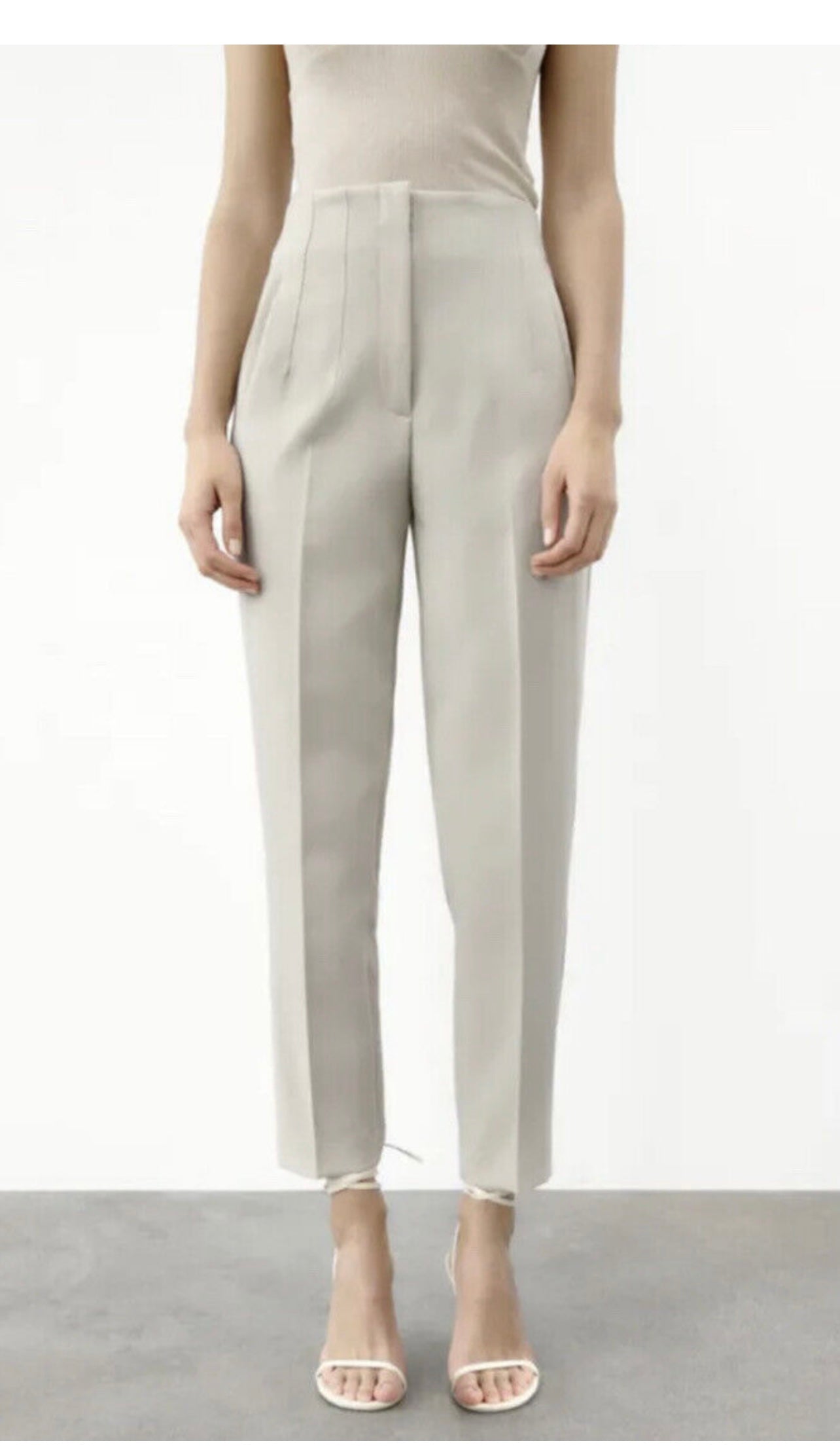 Zara Beige Dressing Pants