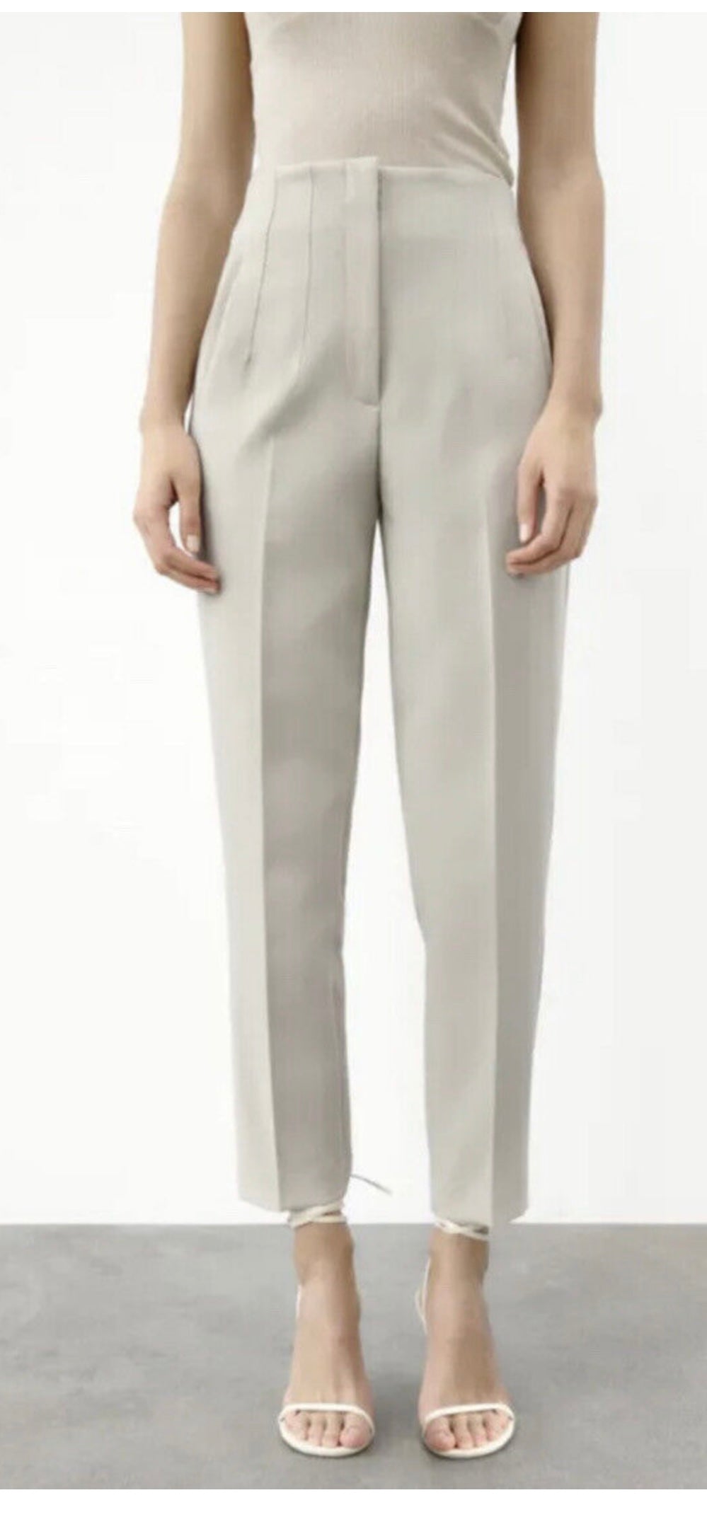 Zara Beige Dressing Pants