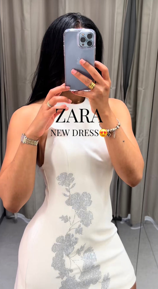 Zara Rhinestone Dress