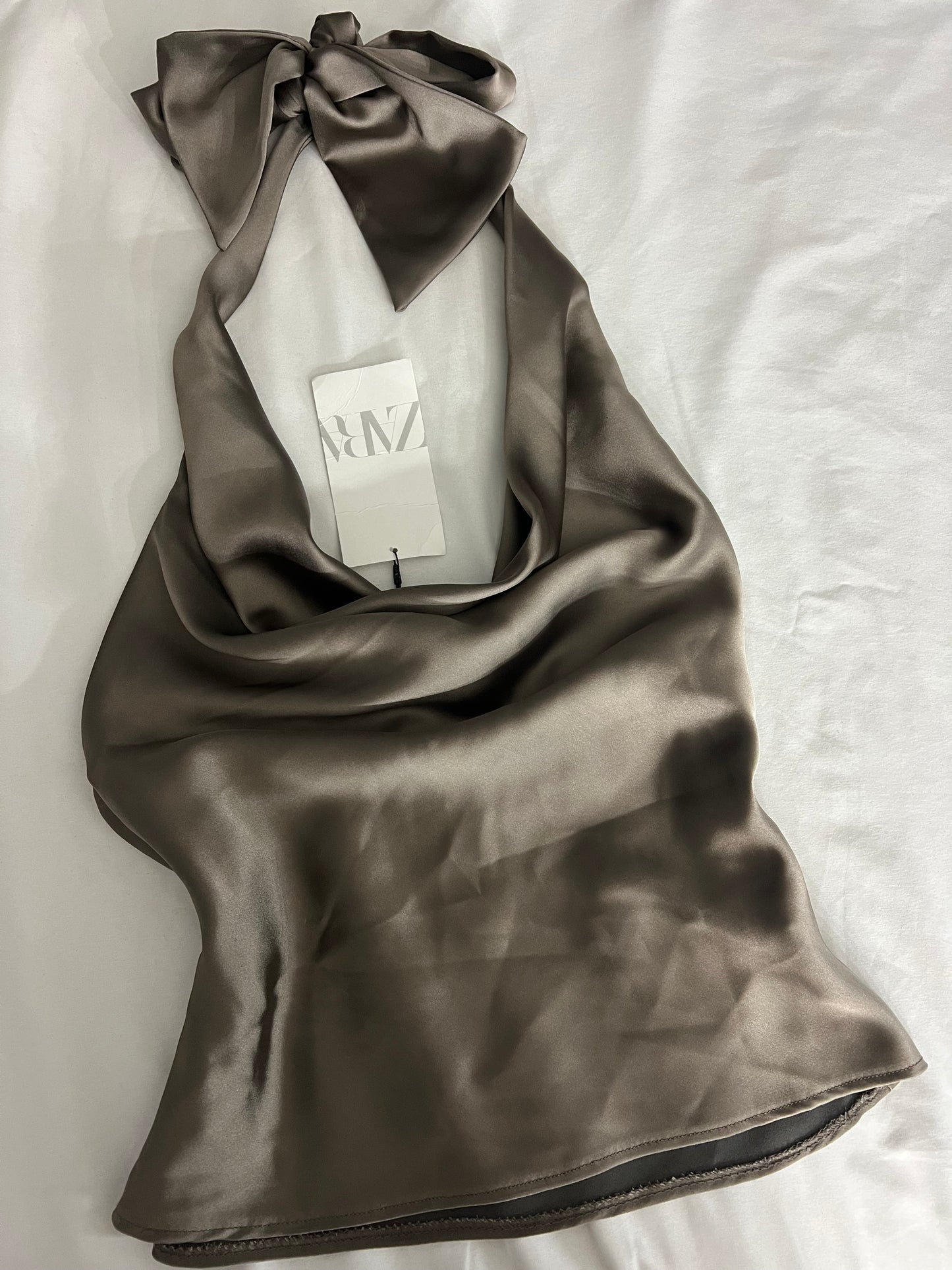 Zara Satin Top