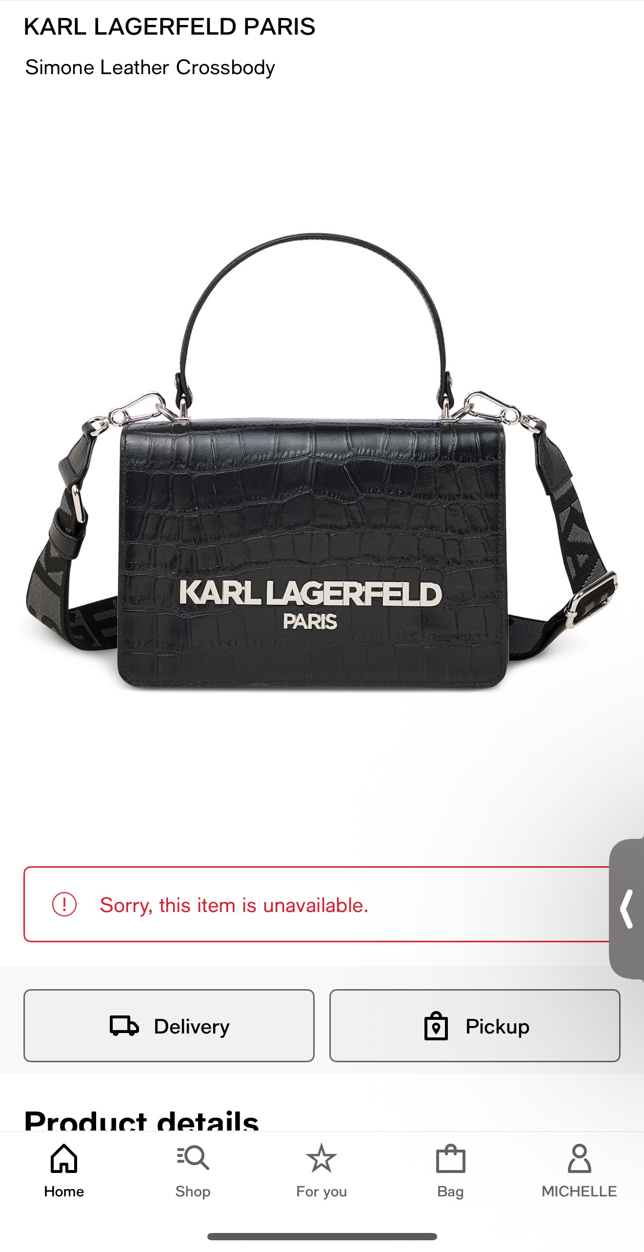 Karl Lagerfeld Purse