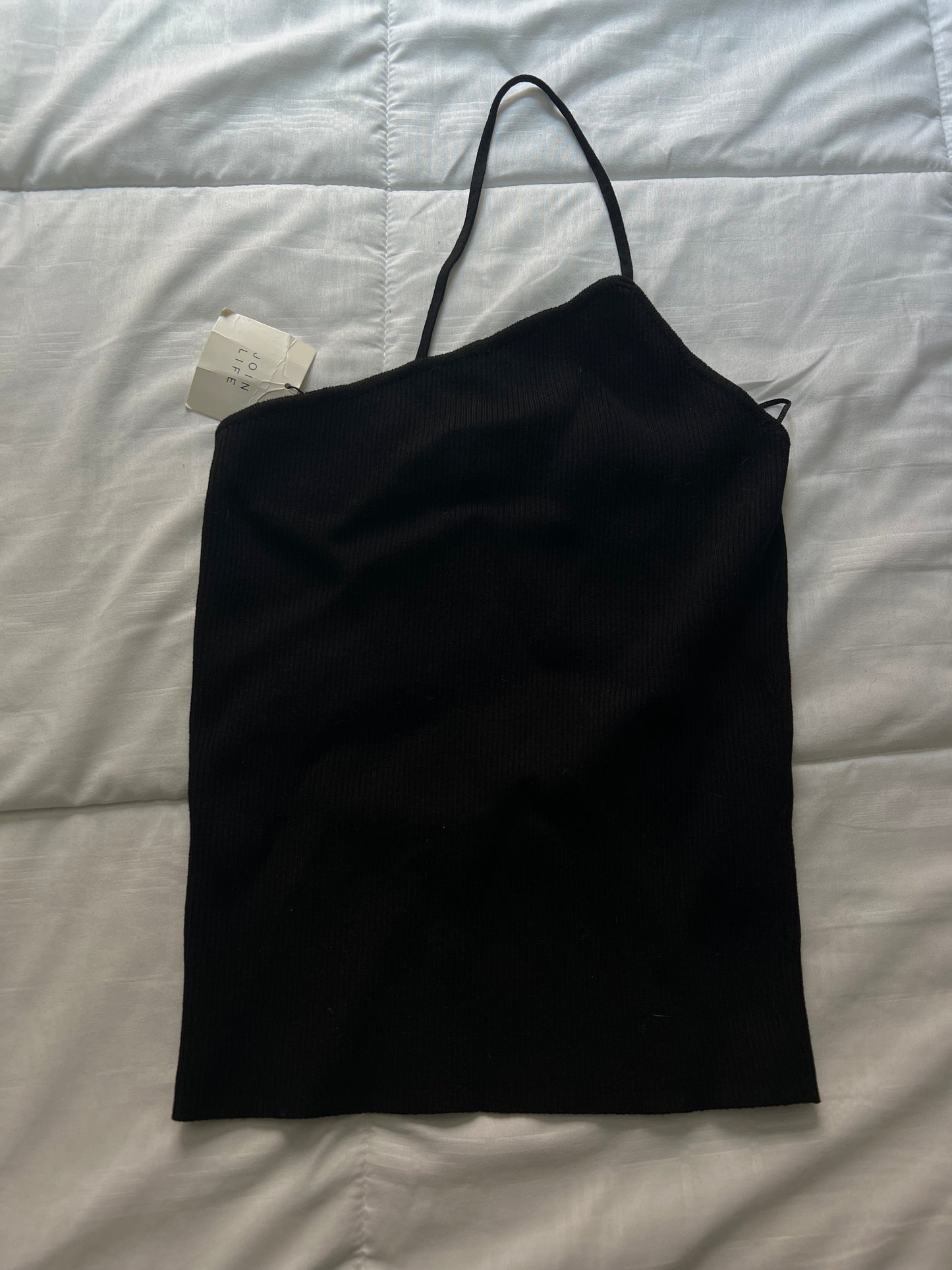 Black Zara Strap Top