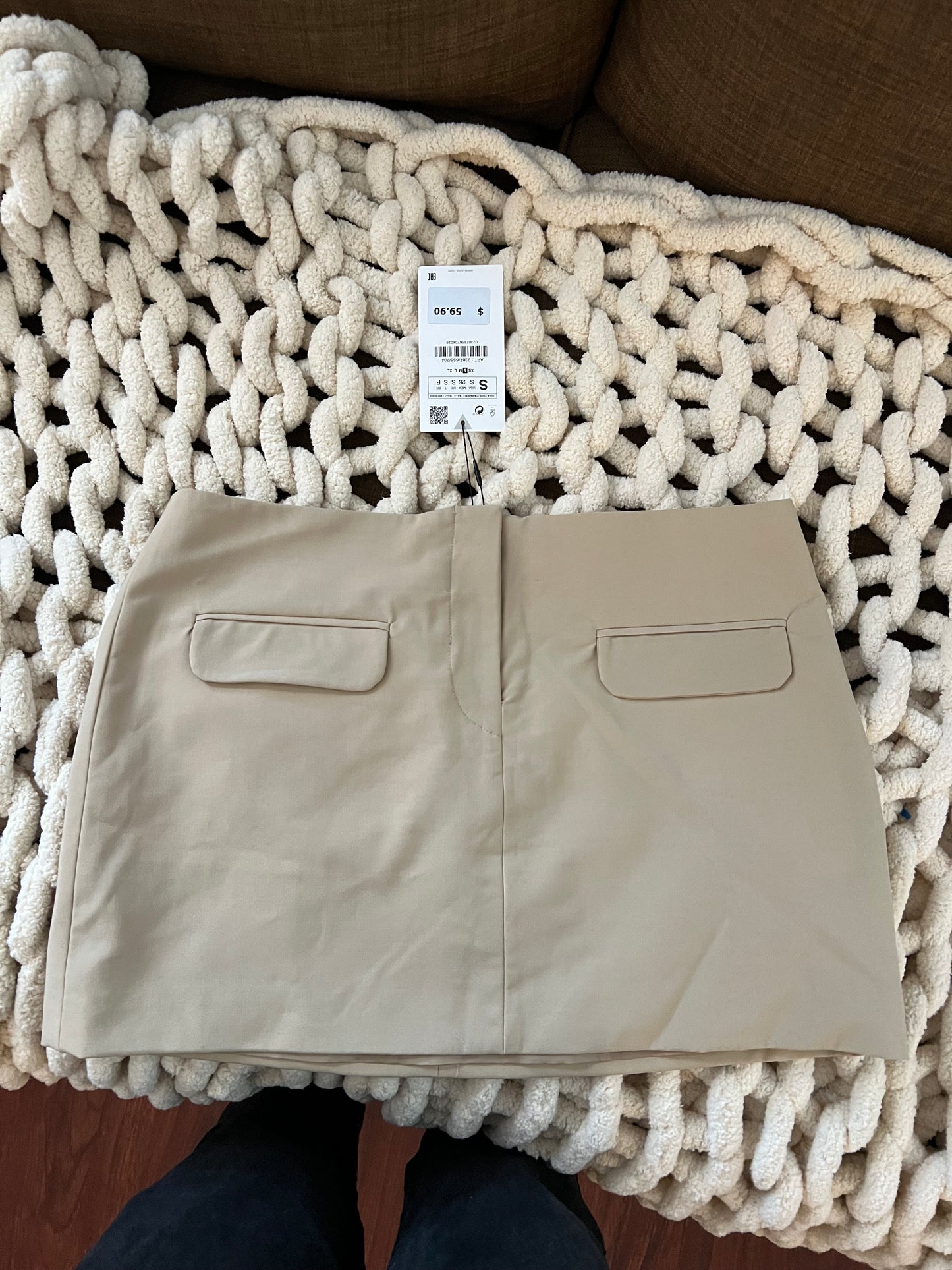 Zara Brown Skirt