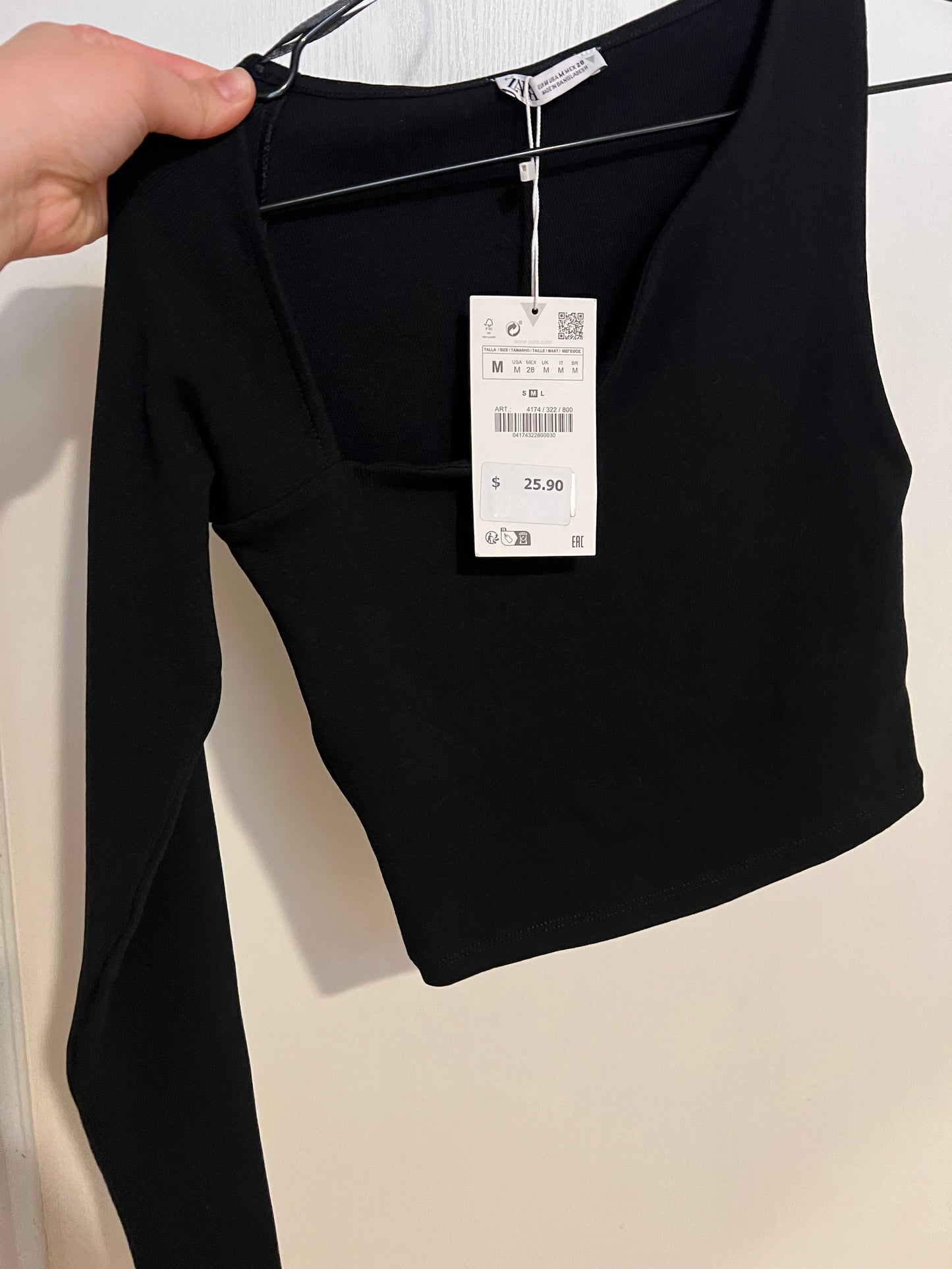 Zara One Shoulder Top