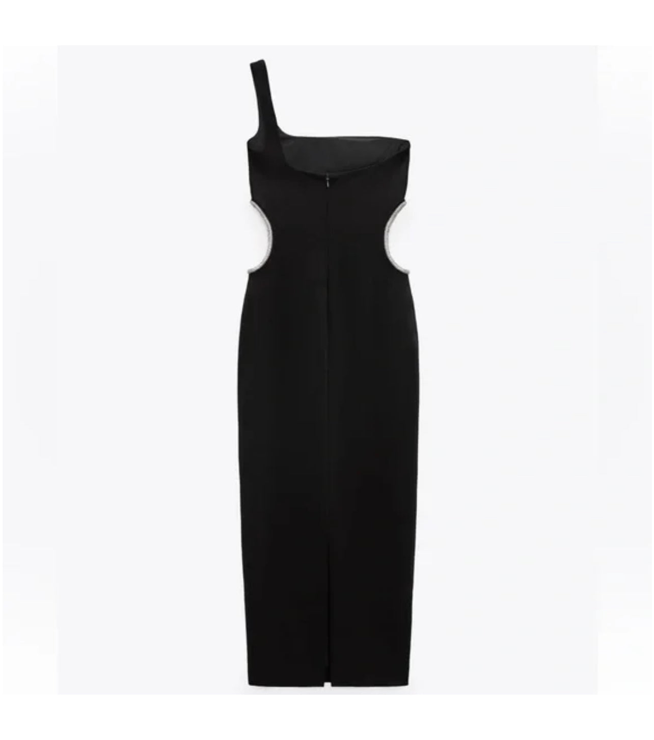 Zara Black Rhinestone Dress